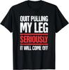 Distressed Funny Present For Leg Amputee Gift Unisex T-Shirt
