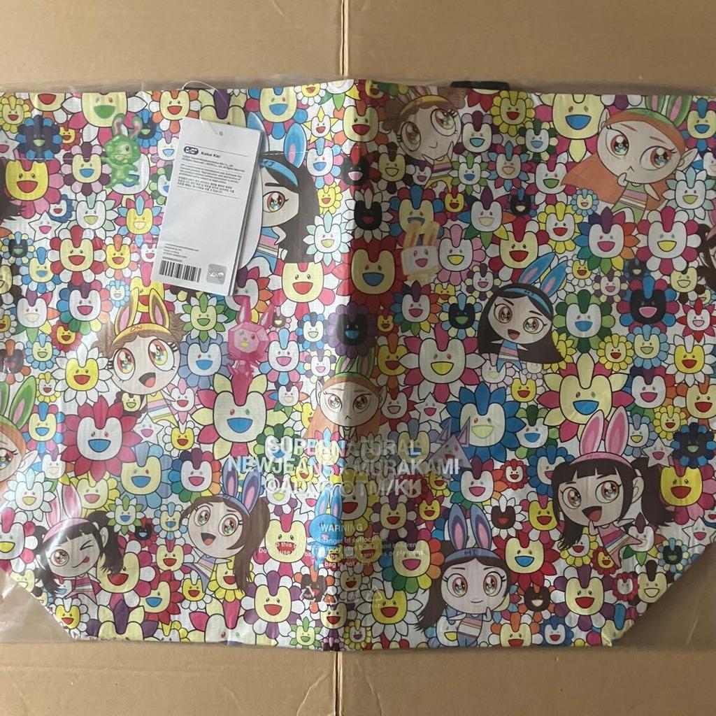 [USED] NewJeans MURAKAMI Reversible Eco Bag, Size L