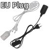 Lamp Base Holder Power Cord Cable 1.8m E27 EU Hanging Pendant LED Light Fixture Lamp Bulbs Socket Cord Adapters With Switch 220V