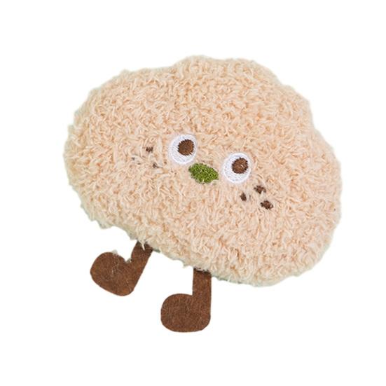 

Плюшевая жевательная игрушка для собак Пищащая Мягкий Бургер Жареная Креветка Игрушка для прорезывания зубов у щенков Форма еды Набивная игрушка для маленьких собак Чистка зубов Снятие скуки