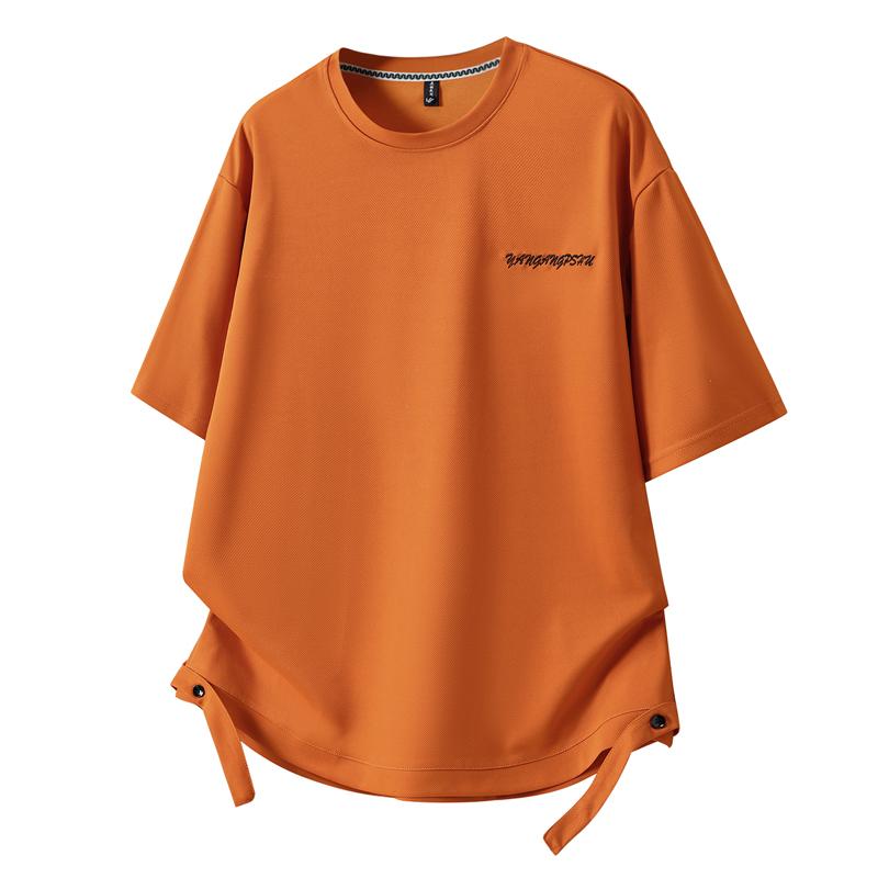 Übergröße 4XL-10XL Modisches Herren-T-Shirt Sommer Oversized Tops Lässiges Lockeres Kurzarm-T-Shirt Sommerkleidung