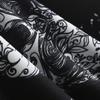 Women New Halloween   Print Dress Round Neck Zipper Party Dress