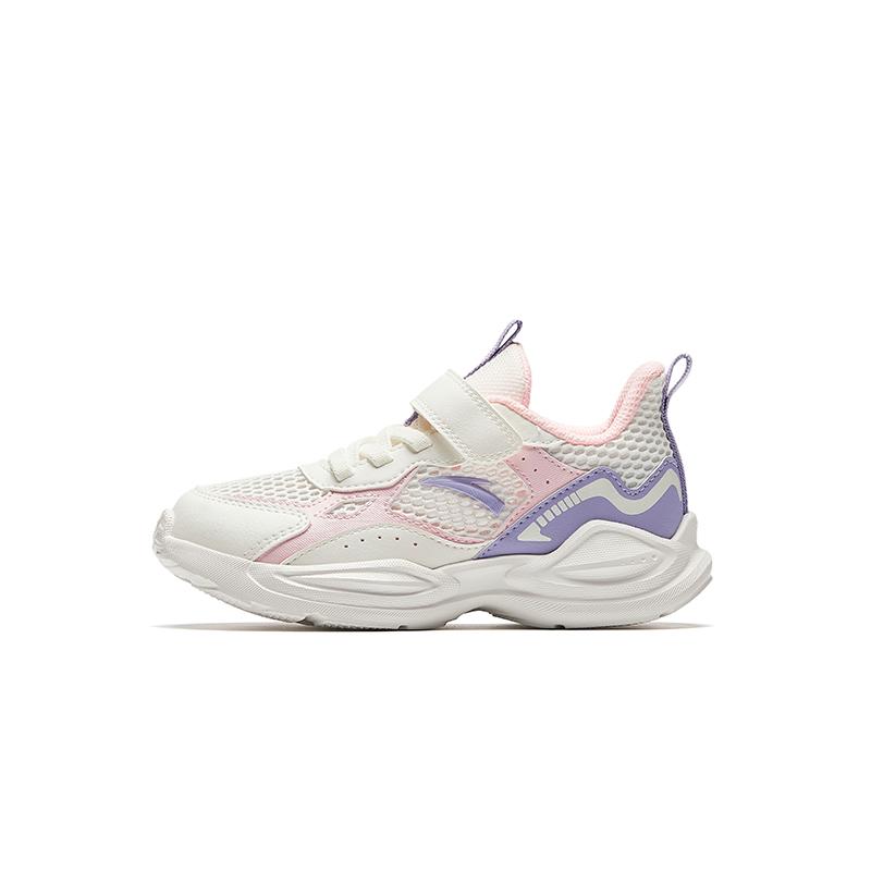 Anta Kids Wind Soft Comfortable Versatile Big Mesh Upper Breathable Lightweight Shock Absorbing Low Top Running Shoes Kids running shoes A22529927