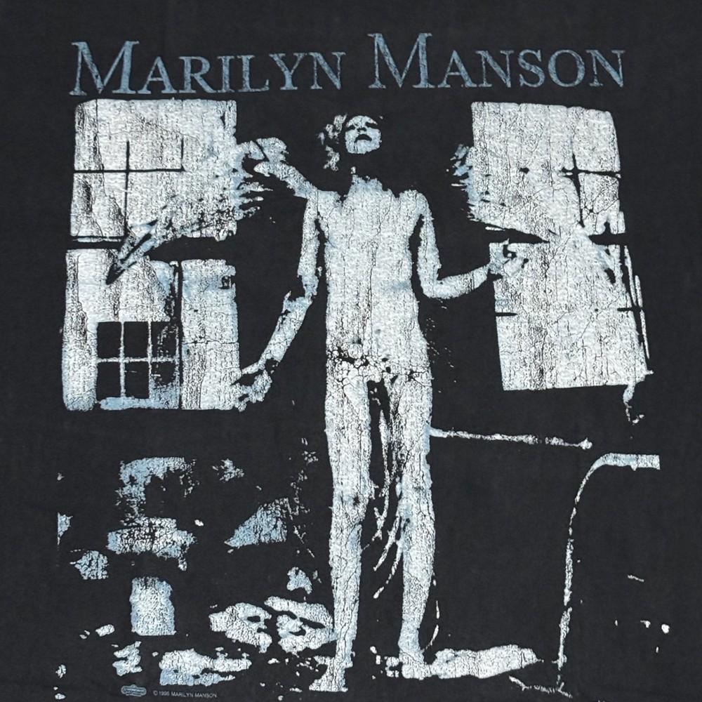 

Винтажная футболка 1996 года Marilyn Manson Antichrist Superstar Winterland REPRINT 2XL