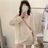 Women's Knitted Sweaters See Through Casual Oversized Long Sleeve Tops Summer Lady Sexy Hollow Out Mesh Pullover Beach T-shirts
