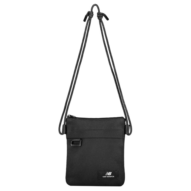New Balance Fabric Crossbody Bags Regular Unisex Black LAB44420BK