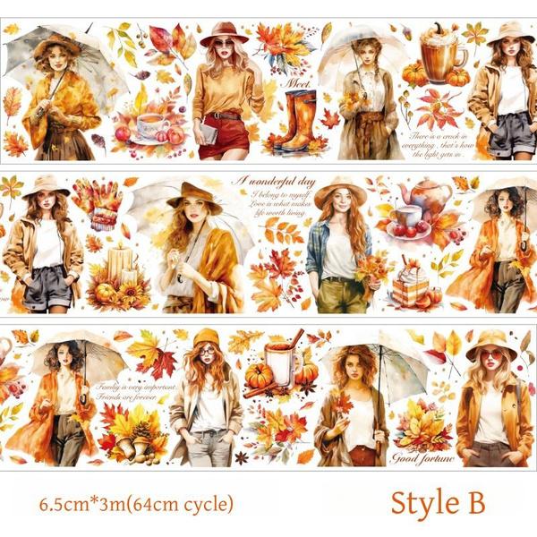 

1Roll Girl s Flower Dream Series PET Tape Скрапбукинг Наклейки Идеальный Коллаж Журналирование Дневник Рукоделие Товары Для Сделай Сам