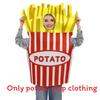 Halloween Snack Party Cosplay Costume For Adults With Polyester Fabric For Stage Performances