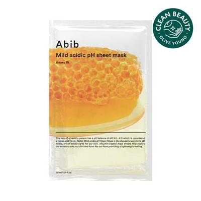Mildly Acidic pH Sheet Mask Honey Fit 1 Sheet