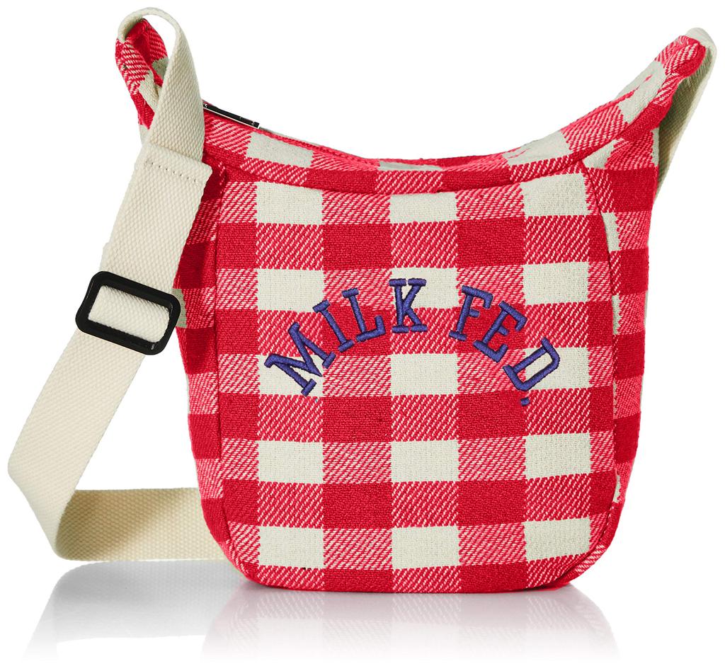 Milkfed Gingham Shoulder Bag (103202053007) Red