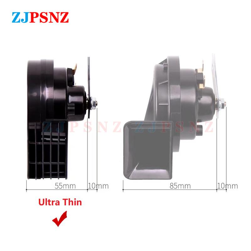 Car Auto Compact Horn 12V Waterproof Car Horns Super Loud Dual - Tone Electric Snail Horn Kits For Any Tuto Vehicles Universal