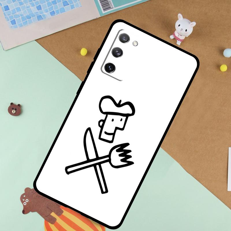 Cooking Chef Soft Case For Samsung Galaxy S25 Ultra S9 S10 S20 FE S21 S22 S23 Plus S24 Ultra Funda Cover