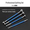 Multi-functional Caulking Tool Set with Stainless Steel Scraper and Grouting Ball for Sealant and Tile Joint Cleaning