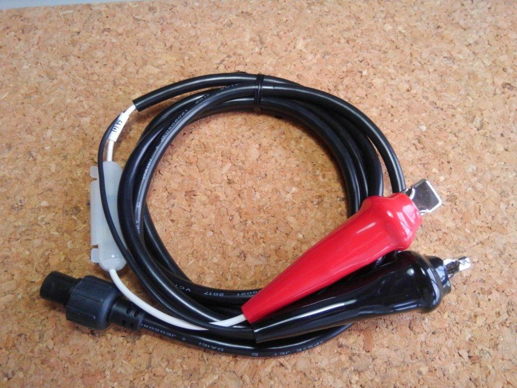 

HONDEX Fish Finder Power Cord DC06 with Alligator Clip Set