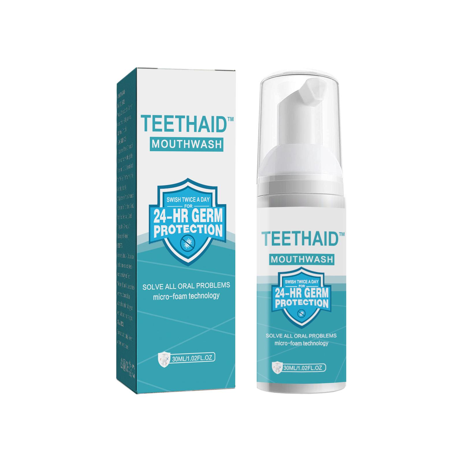 EELHOE Teeth Whitening Mousse Toothpaste: Brightens Teeth, Freshens Breath, Prevents Cavities, and Removes Stains
