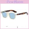 Vintage Round Sunglasses With Uv400 Protection For Outdoor Travel And Fashion Style