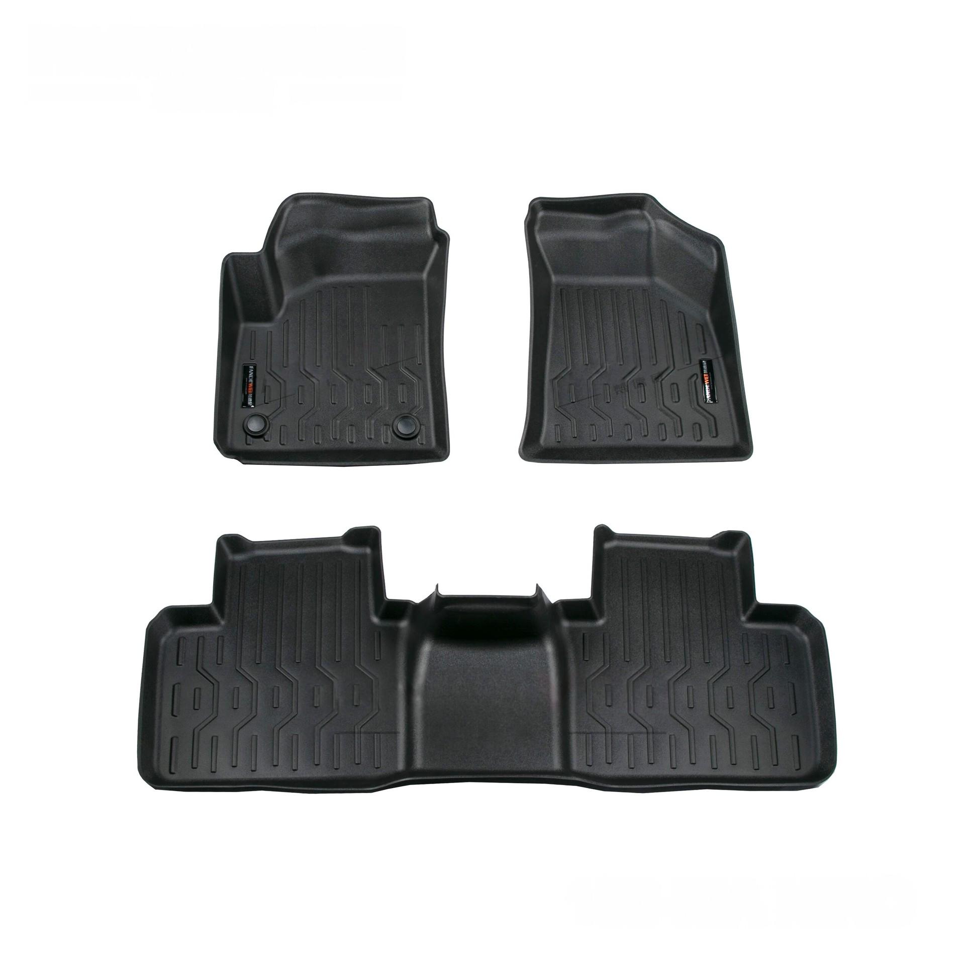 Ford Territory 18-22 All-Weather 3D Custom-Fit Waterproof Floor Mats