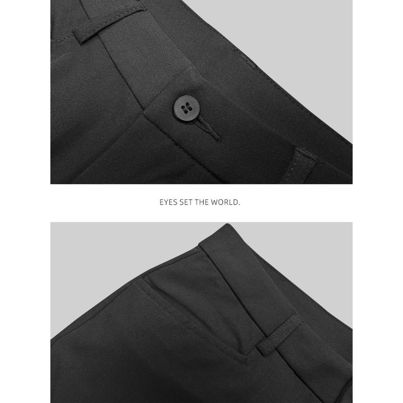 Menseye Men's Casual Pants, New Luxury Breathable Business Dress Pants, Easy Care and Stretchy