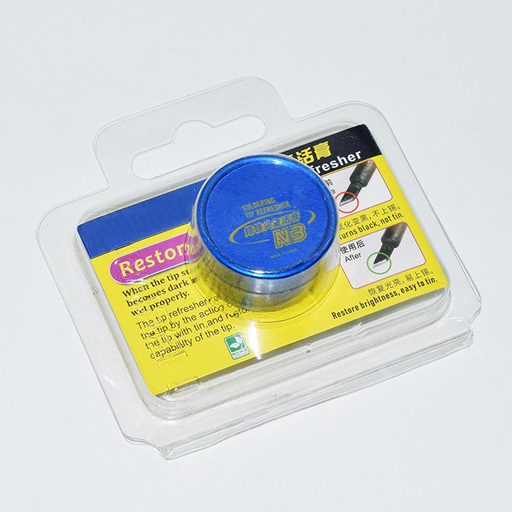 

For Oxide Removal Paste for Soldering Iron Tips Tip Refresher Restores Brightness Improves Soldering Quality Easy to Use 28 17mm China Mainland