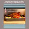 Professional 15Inch Turkey Roaster Pan Carbon Steel Roasting Pan With V-Shape Grill Large Capacity Baking Tray for Oven