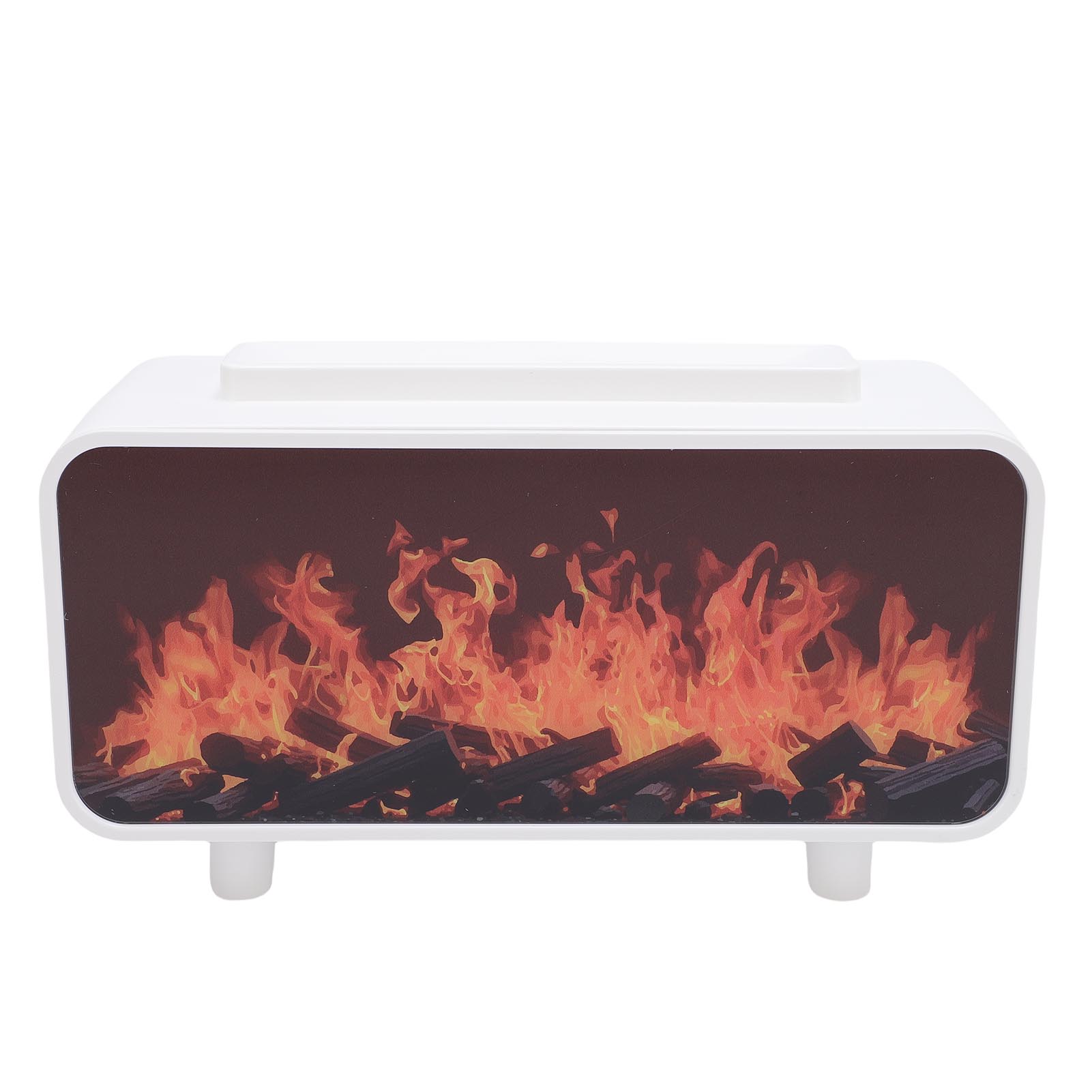 

7 Colors Fire Essential Oil Diffuser Humidifier 200ML Anti Dry Burning Simulated Fireplace Humidifier Diffuser for