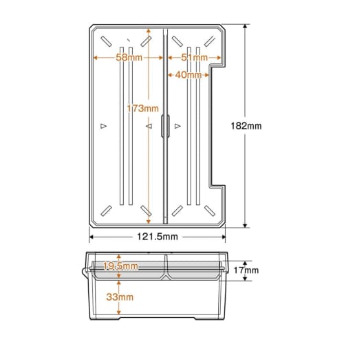 ANEX Tough Case Tray ATC-T1