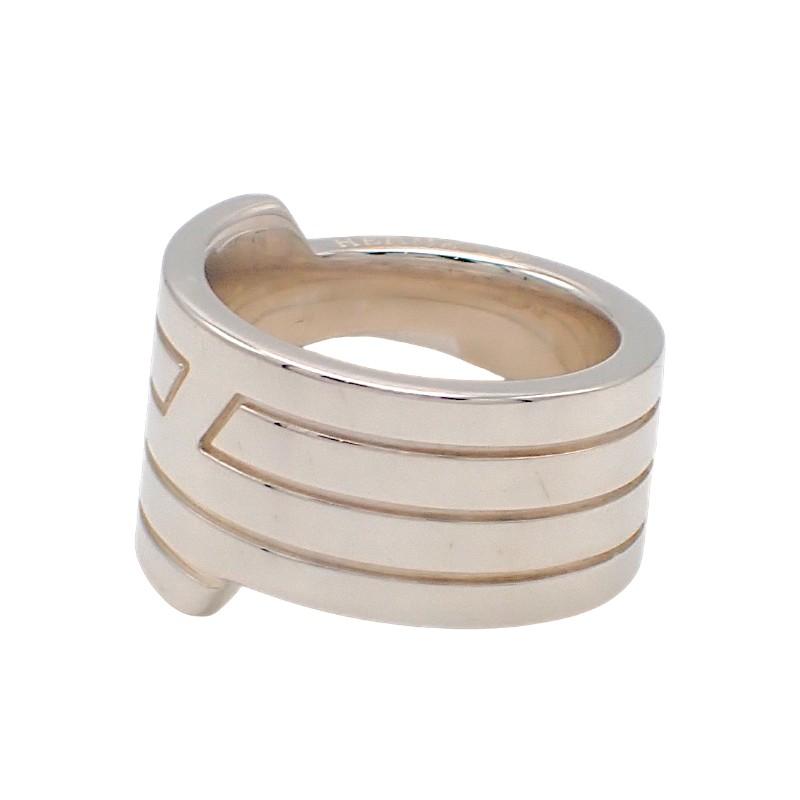 HERMES  #10(JP Size) 50  ring Silver Silver925 Women