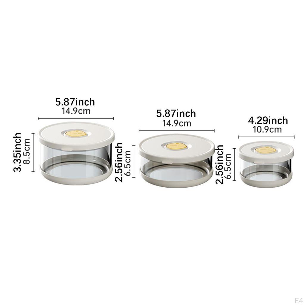 Insulated Lunch Box ,High Borosilicate Glass Leakproof Kitchen Microwave Large Capacity