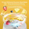 450ml Electric Juicer Cup 6 Blade Head Portable 1500mA USB Charging Multifunction Juicer Cup 2 Bottles Blender Smoothies Mixer