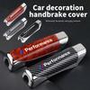 AAACD1 Car Handbrake Grip Protector Cover ABS SUV Interior Accessory For BMW Performance Alpina iX7 X1 X2 M3 M6 X3 X4 X5 X6 E62