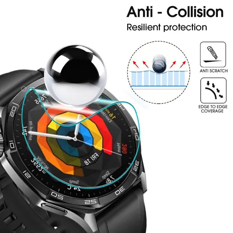 1-10PCS Screen Protectors For Huawei Watch GT5 41mm 46mm HD Clear Soft TPU Hydrogel Film Anti-scratch Protective Cover Watch GT4