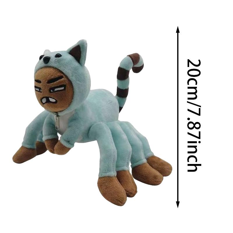 

The Bad Guys Piranha Shark Spider Plush Toy Exquisite Anime Movie Merchandise Funny Home Decoration Ornaments Gifts For Children