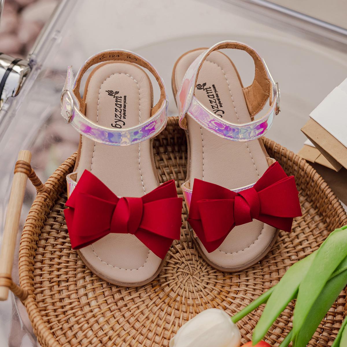 

[BABYZZAM] Girls Jupiter Sandals Silver, C124, 7000008820, Popular Korean Shoes 150