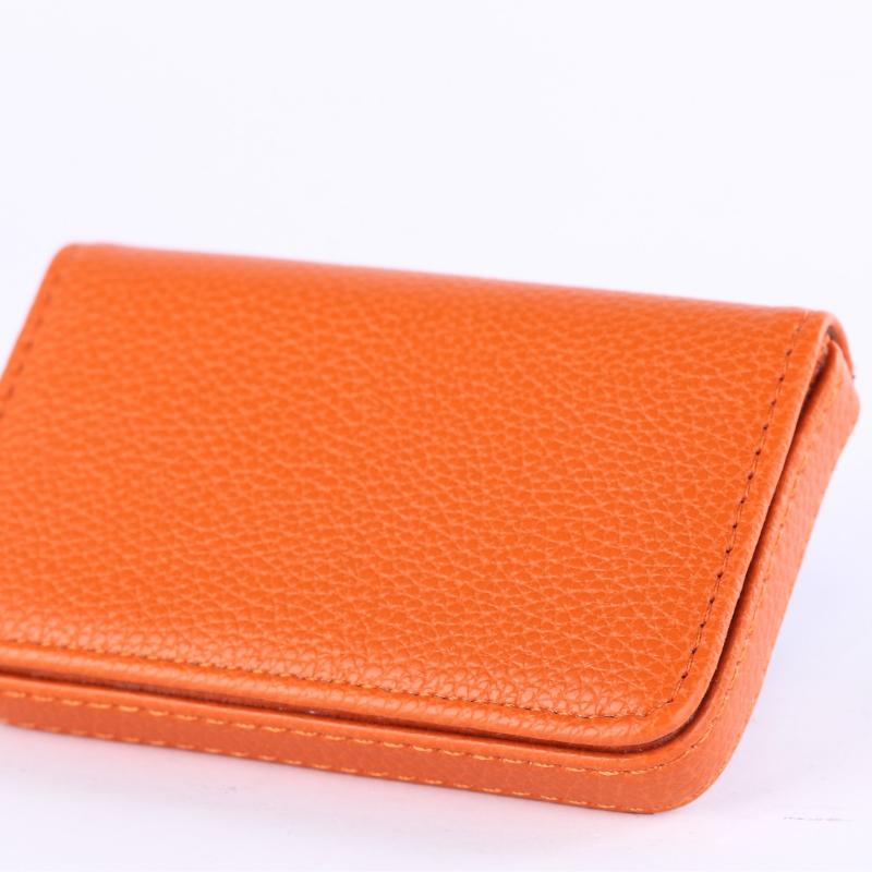 Business Card Package Creative Gifts Business Card Box Card Box Full Wrapping PU Business Card Box Magnetic Card Holder