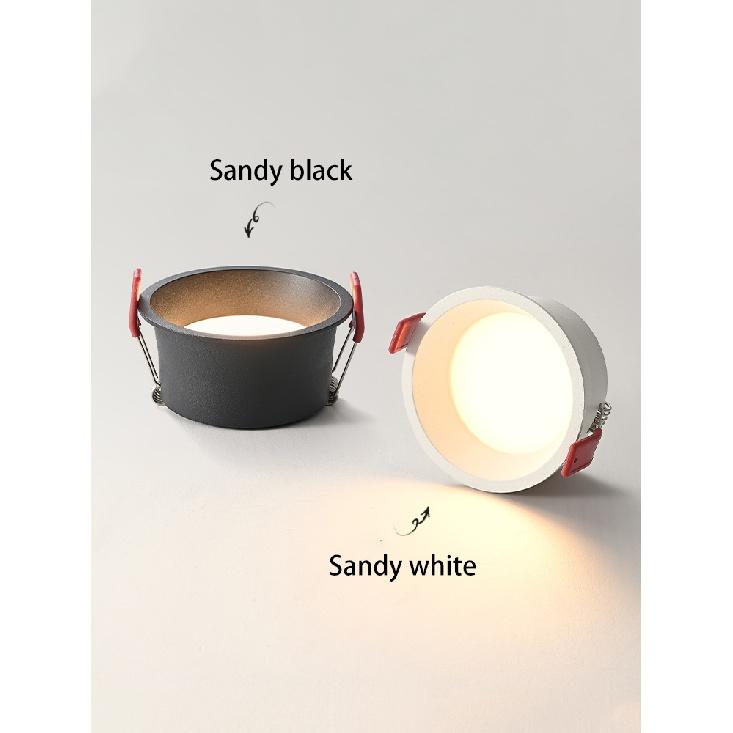 

Saiyo светодиодный потолочный светильник 220 В, точечные светильники 5 Вт, 7 Вт, 10 Вт, 15 Вт, встраиваемый противоослепляющий потолочный светильник, алюминий для спальни, кухни, в помещении