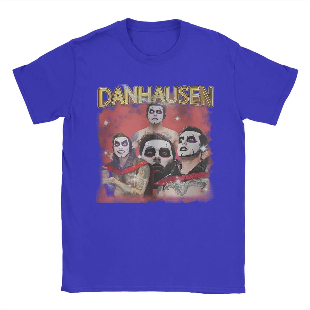 Men T-Shirts Danhausen Wrestler Wrestling Very Nice Very Evil Vintage Cotton Tees Short Sleeve T Shirt Round Neck Tops Plus Size