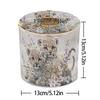 5D DIY Diamond Art Rhinestones Decorative Tissue Box Full Drill Crystal Mosaic Tissue Holder for Home Car Desk Decoration Craft