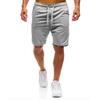 Pantaloncini da uomo a tinta unita, pantaloncini casual, pantaloncini larghi da spiaggia, camicia da uomo, pantaloncini streetwear, pantaloni corti alla moda