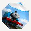 Thomas Theme Automatic Umbrella, Lightweight & Portable, 8 Rib, Perfect for Outdoor Travel, Birthdays, Christmas, Gifts.