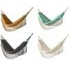 Tassel Camping Hammock Bohemian Style Garden Swing Hammock Durable Double Hammock  Balcony