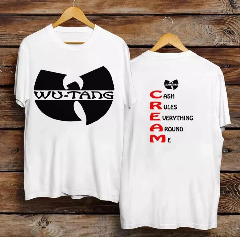 Wu-Tang Clan CREAM Rap Hip Hop 90s Unisex T-shirt L