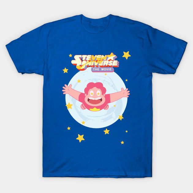 

Мужская черная футболка с принтом Steven Universe The Movie Печать на трансферной бумаге без вырезания Хлопковая футболка L королевский синий