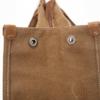 Vintage Striped Canvas Bag Women's Crossbody Bag Patchwork Handbag