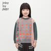 JNBY Kids' Winter Wool Blend Round Neck Sweater