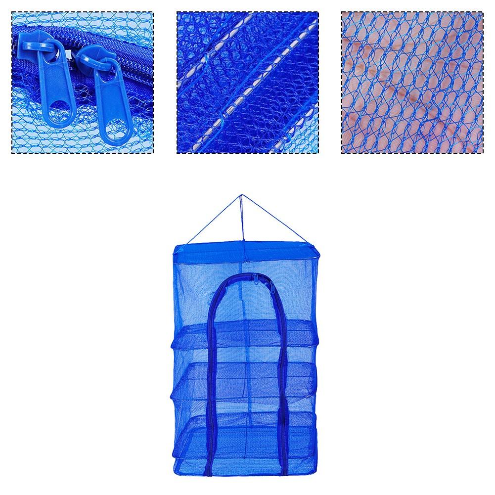Efficient Sun Drying Net For Fruits And Fishing Gear With Foldable Design