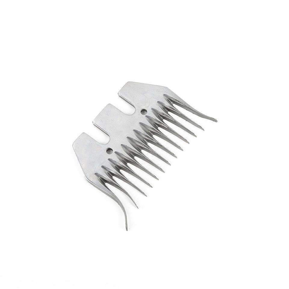 13 Teeth Curved Carbon Steel Sheep Clipper Blade Replaceable Feature for Automatic Sheep Clipper S-9