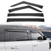 Pour Land Rover Defender 110 130 2020-2025 Déflecteur de Vitre Latérale de Voiture Visière Déflecteur de Vent Garde-pluie Pare-soleil Housse 4 pièces