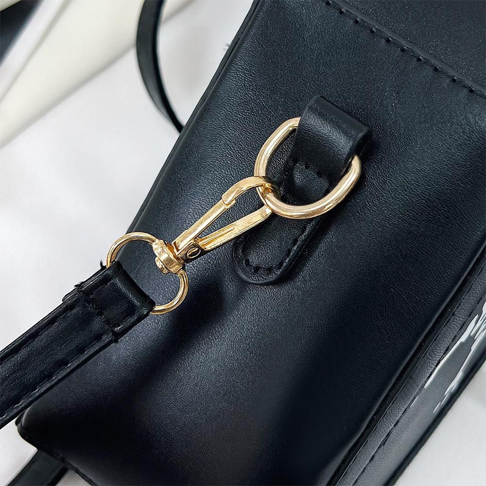 Women Crossbody Bag PU Leather Coffin Shape Gothic Shoulder Bag Skull Print Hobo Bag for Carnival Cosplay