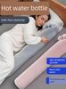 German Precision-Made Hot Water Bottle, 2026 New Model, Winter-Specific for Bedding, Thickened Explosion-Proof Long Plush Warm Water Bag