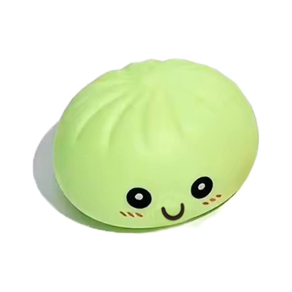 Colorful Dumpling Squishes Kawaii Bedroom Desktop Decoration Dumpling Vinyl Doll Night Light Luminous Toy Surprise Girl Gifts